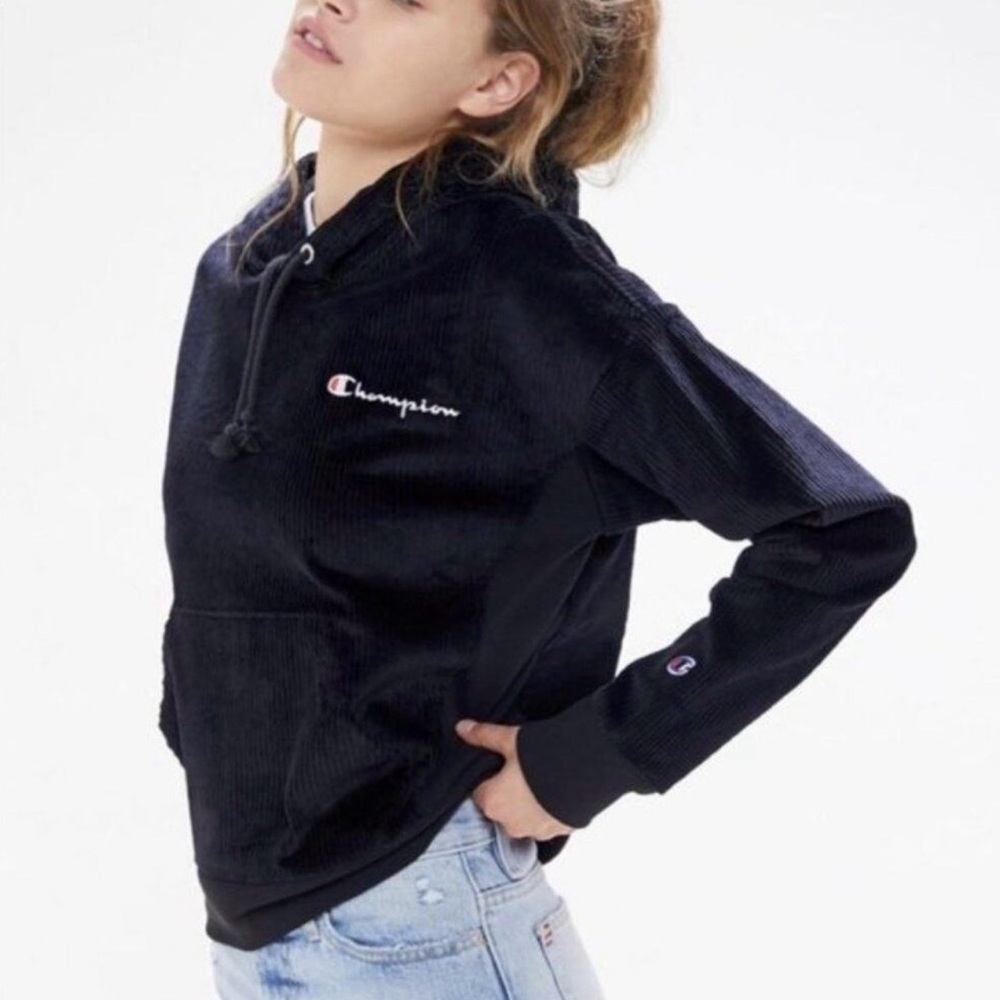 Champion  black Hoodie